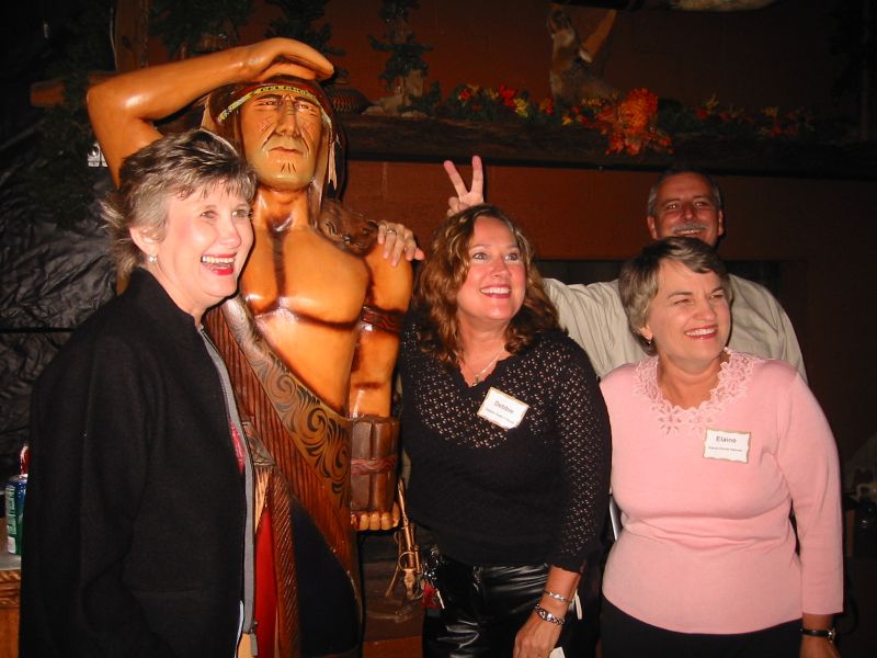 Jane Miner McCoy, Debbie Fleak Crissup, Elaine Perett Hanner, Ray McCoy