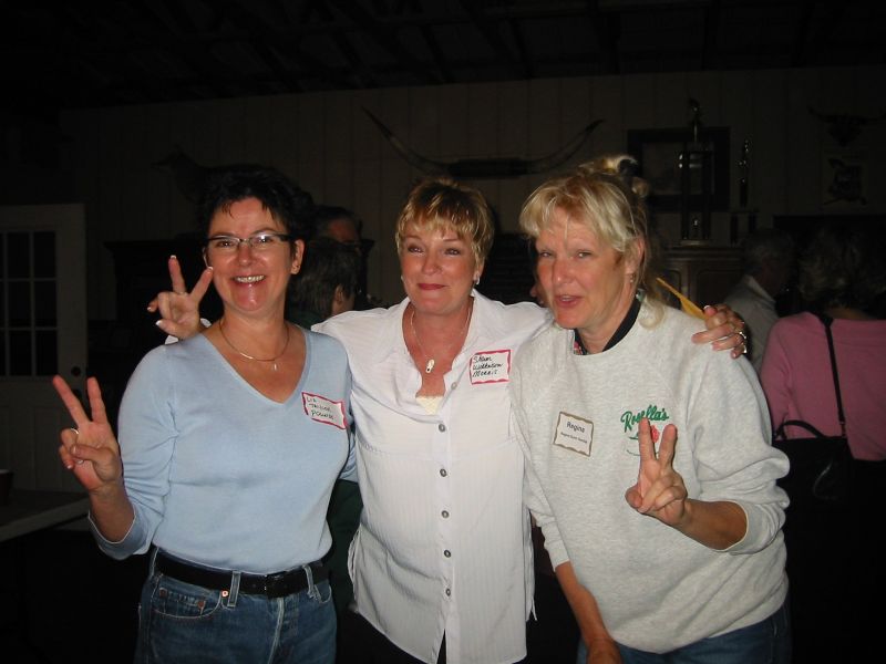 Liz Taylor Pounds, Sharon Wilkinson Morris, Regina Dunn Dunlap