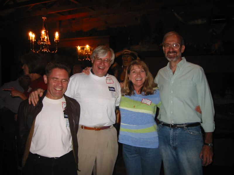 Robert Linnell, Mike Moore, Peggy Wilson White, 