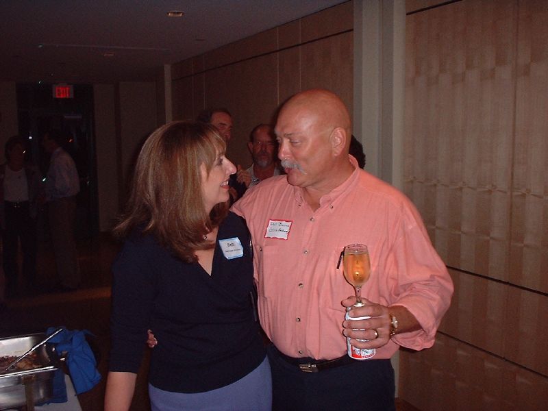 Beth Claar Johnston and Phil Burns