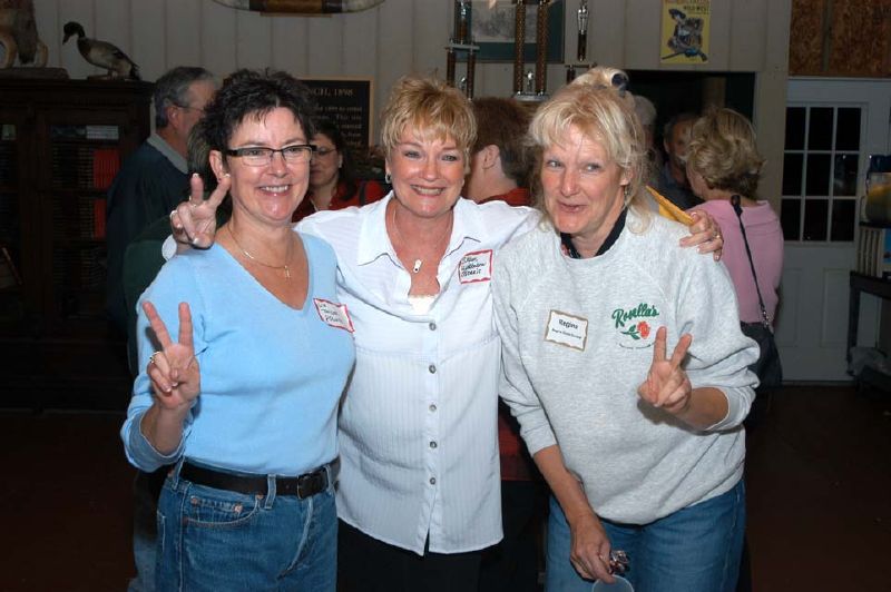 Liz Taylor Pounds, Sharon Wilkinson Morris, Regina Dunn Dunlap