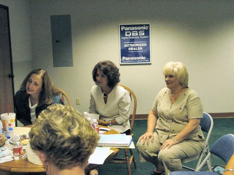 Beth Clair Johnston, Janis Bayouth, Cindy Simpson Tolbert