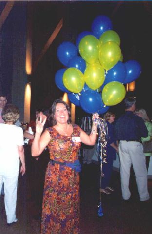 Debbie with her Prom corsage