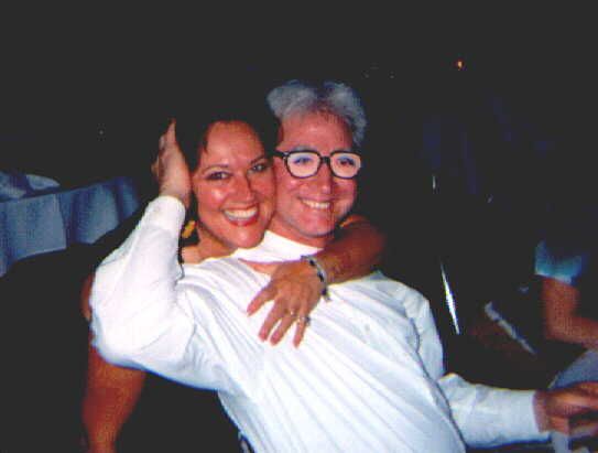 Debbie Fleak Crissup and Rex Thomas (Who told Rex he needed glasses?)