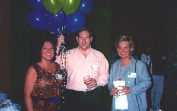 Debbie Fleak Crissup, Herold Givens, and Dana Buck