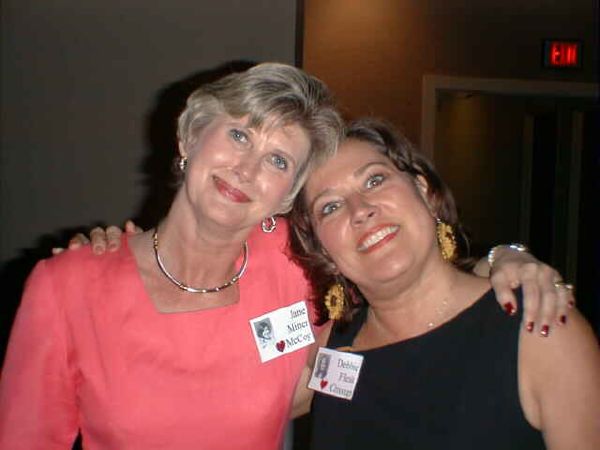 Jane Minor McCoy and Debbie Fleak Crissup 