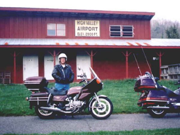 Rick Melling with his '78 Gold Wing
