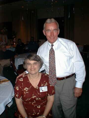 Elaine Perett Hanner and husband Ted 